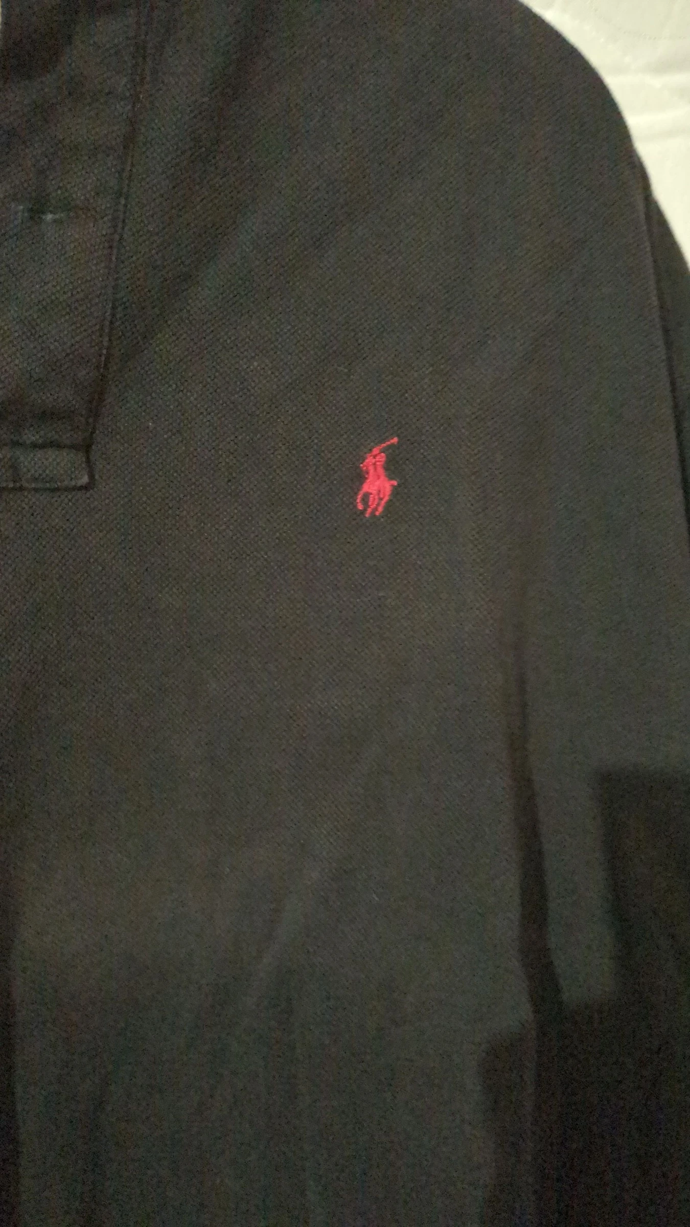 Polo masculino Ralph Lauren preto tamanho M – photo 2